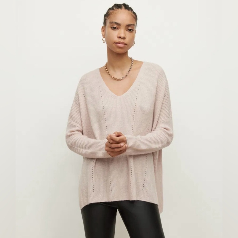 NWT ALLSAINTS Rhoda V-Neck Jumper